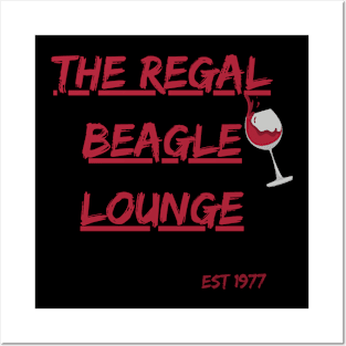 regal beagle lounge Posters and Art